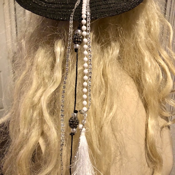 Black & Bling Cowgirl Hat - Picture 8 of 8